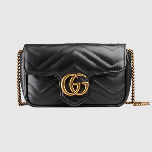 GG Marmont Leather Super Mini Bag