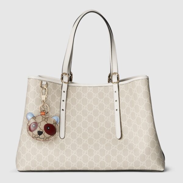 GG Emblem Medium Tote Bag