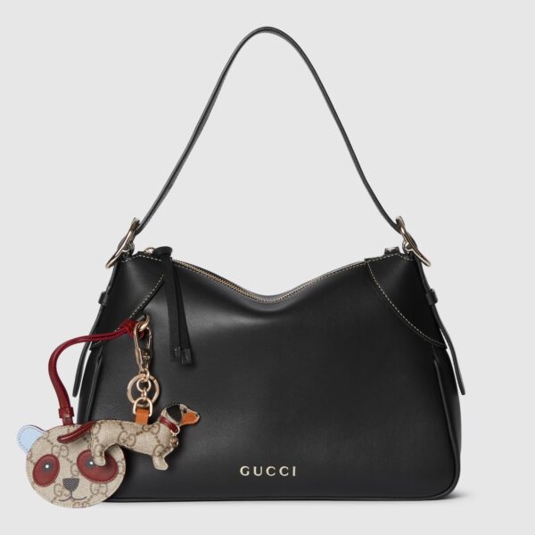 GG Emblem Medium Shoulder Bag