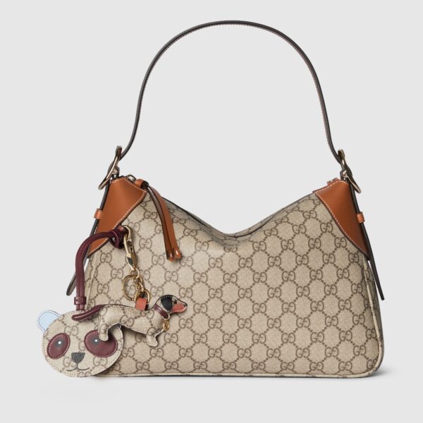 GG Emblem Medium Shoulder Bag