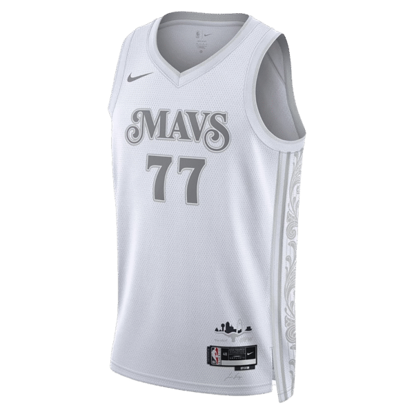 NBA MAVERICKS DONIC CITY EDITION 2024/25 SWINGMAN JERSEY "White"