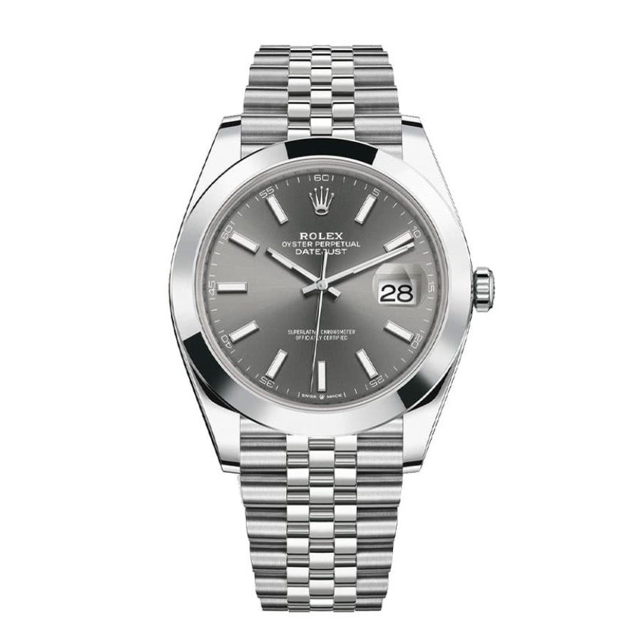 Rolex-Datejust-126300-Stainless-Steel-Grey-Dial-Replica.webp