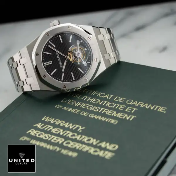 Audemars Piguet Royal Oak Tourbillon 26512ST "Black Dial" High Fidelity Replica ap royal oak black dial 1