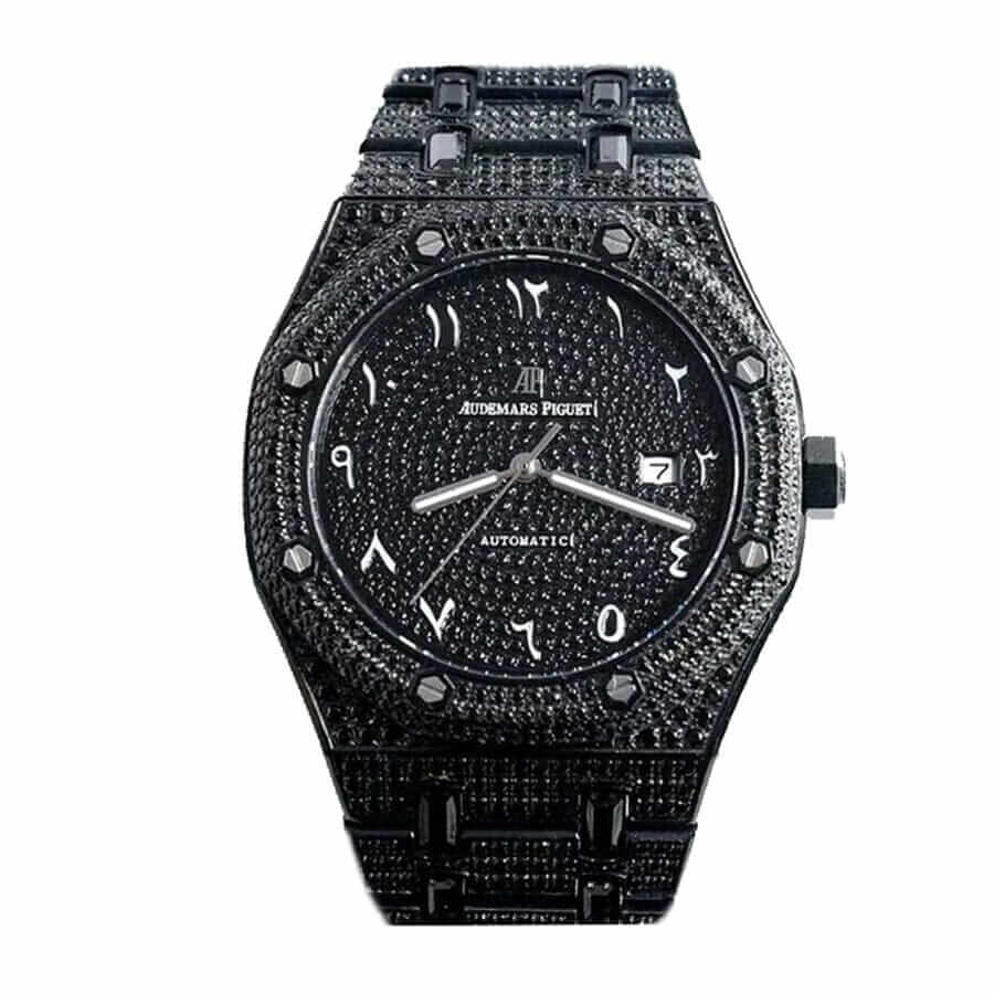 audemars-piguet-royal-black-diamonds-with-arabic-dial-a160m266-replica-1