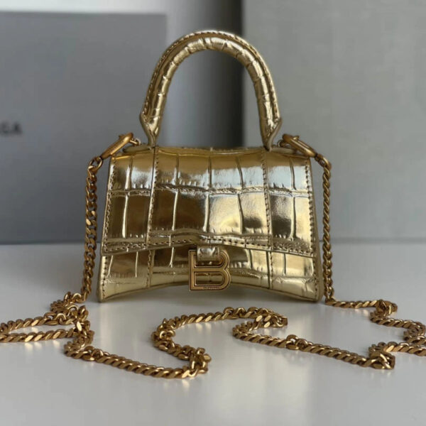Balenciaga Hourglass Bag Orange Size: 169 Size: 12104.5cm