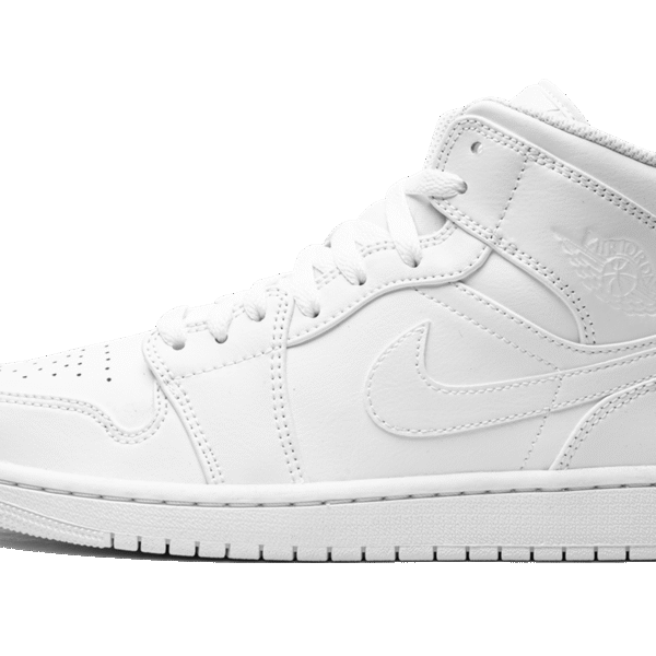 Air Jordan 1 Mid "Triple White"