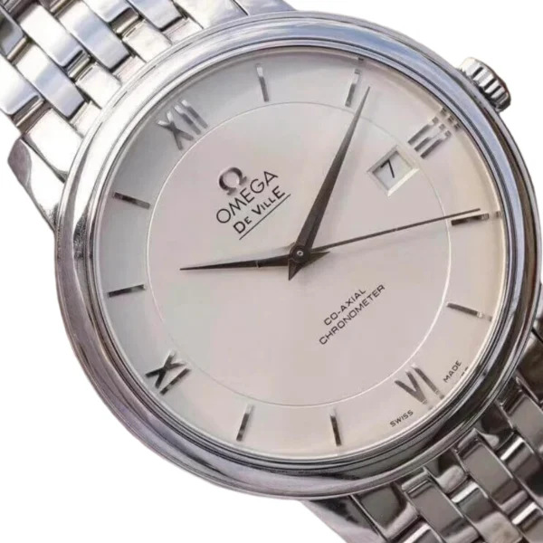 Omega De Ville Prestige White Dial 424.10.37.20.02.001 Precision Clone