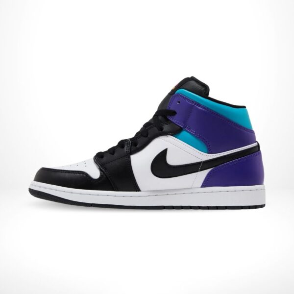 Air Jordan 1 Mid Court Purple Tropical Twist