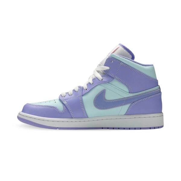 Air Jordan 1 Mid Purple Pulse Glacier Blue