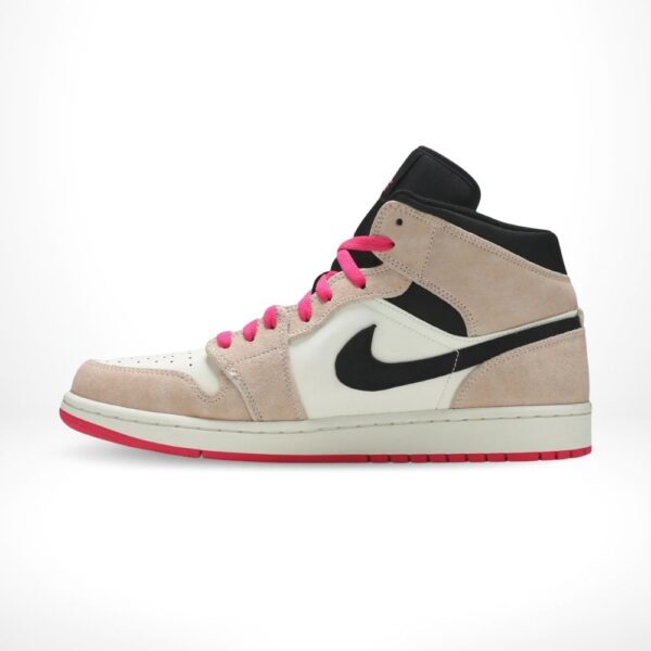 Air Jordan 1 Mid Crimson Tint Hyper Pink