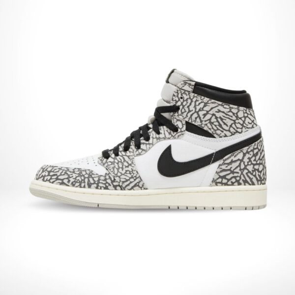 Air Jordan 1 Retro High OG White Cement Black