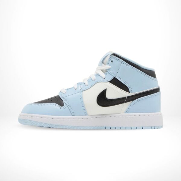 Air Jordan 1 Mid Ice Blue White