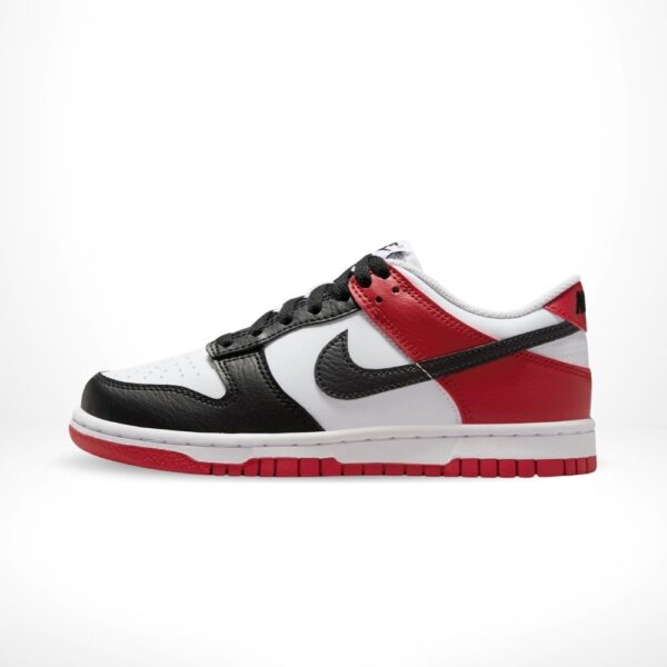 Nike Dunk Low Black Toe Gym Red