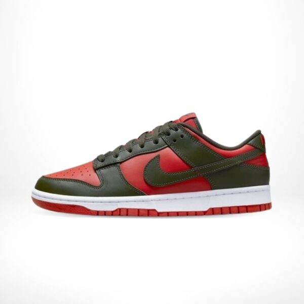 Nike Dunk Low Mystic Red Cargo Khaki