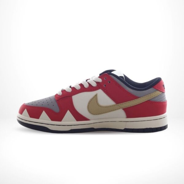 Nike Dunk Low Grey Liminous Red White