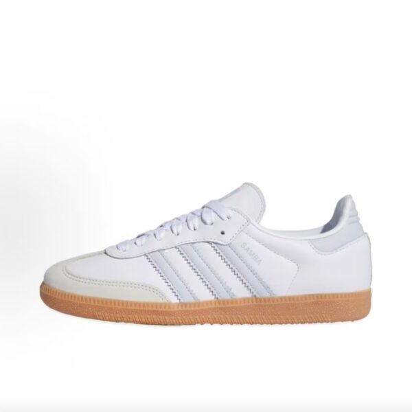 adidas Samba OG W Women Retro Trainers Cloud White Light‑Grey Gum Outsole