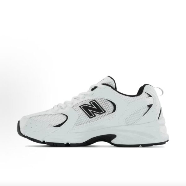 New Balance 530 Unisex Retro Trainers White Black MR530EWB