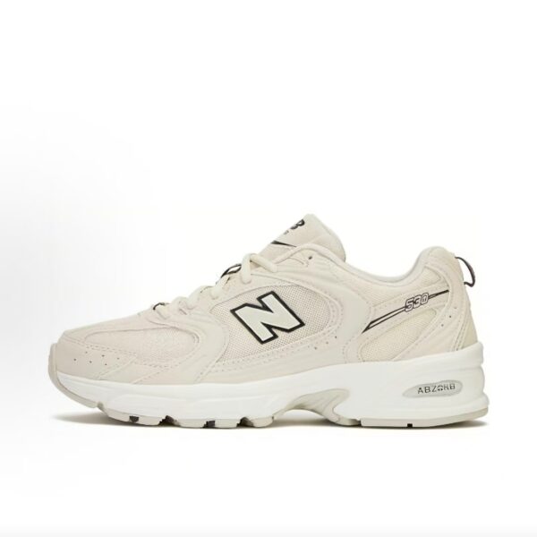 New Balance 530 Unisex Retro Trainers Cream Off‑White MR530TA