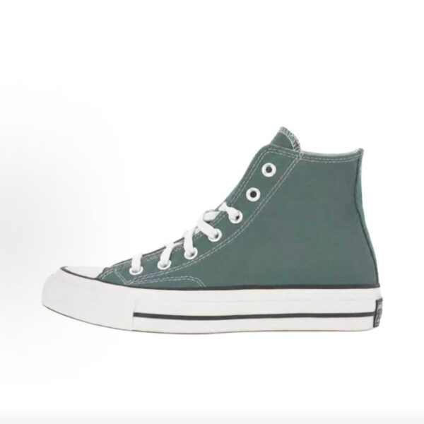 Converse 1970s High‑Top Sneakers, Dark Forest Green Unisex Canvas Shoes