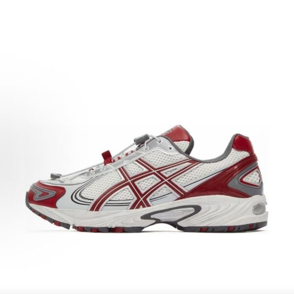 Asics GEL‑KAHANA TR V4 White Red Y2K Retro Outdoor Running Trainers