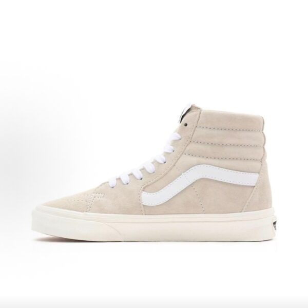Vans Sk8‑Hi Beige Off‑White High‑Top Skate Trainers