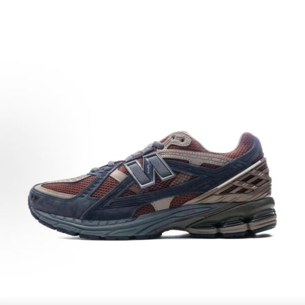 New Balance 1906R Navy Burgundy Beige Retro Running Trainers