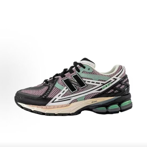 New Balance 1906R Pink Mint Black Retro Running Trainers