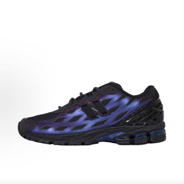 New Balance 1906R Black Iridescent Purple Blue Retro Running Trainers