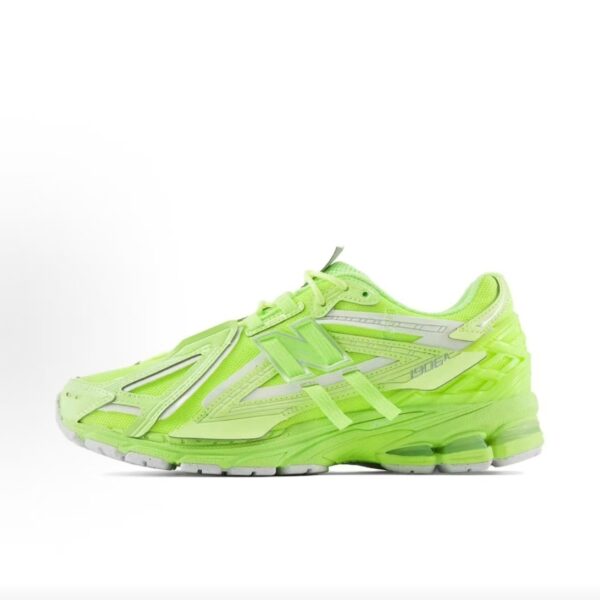 New Balance 1906R Neon Lime Green Silver Retro Running Trainers